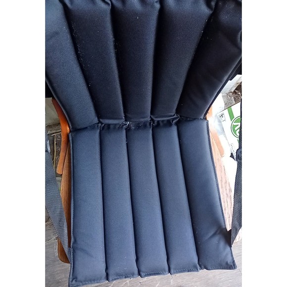 Red Dog Beer Black Folding Bleacher Cushion Stadium Seat with Shoulder Strap USA - Picture 6 of 11